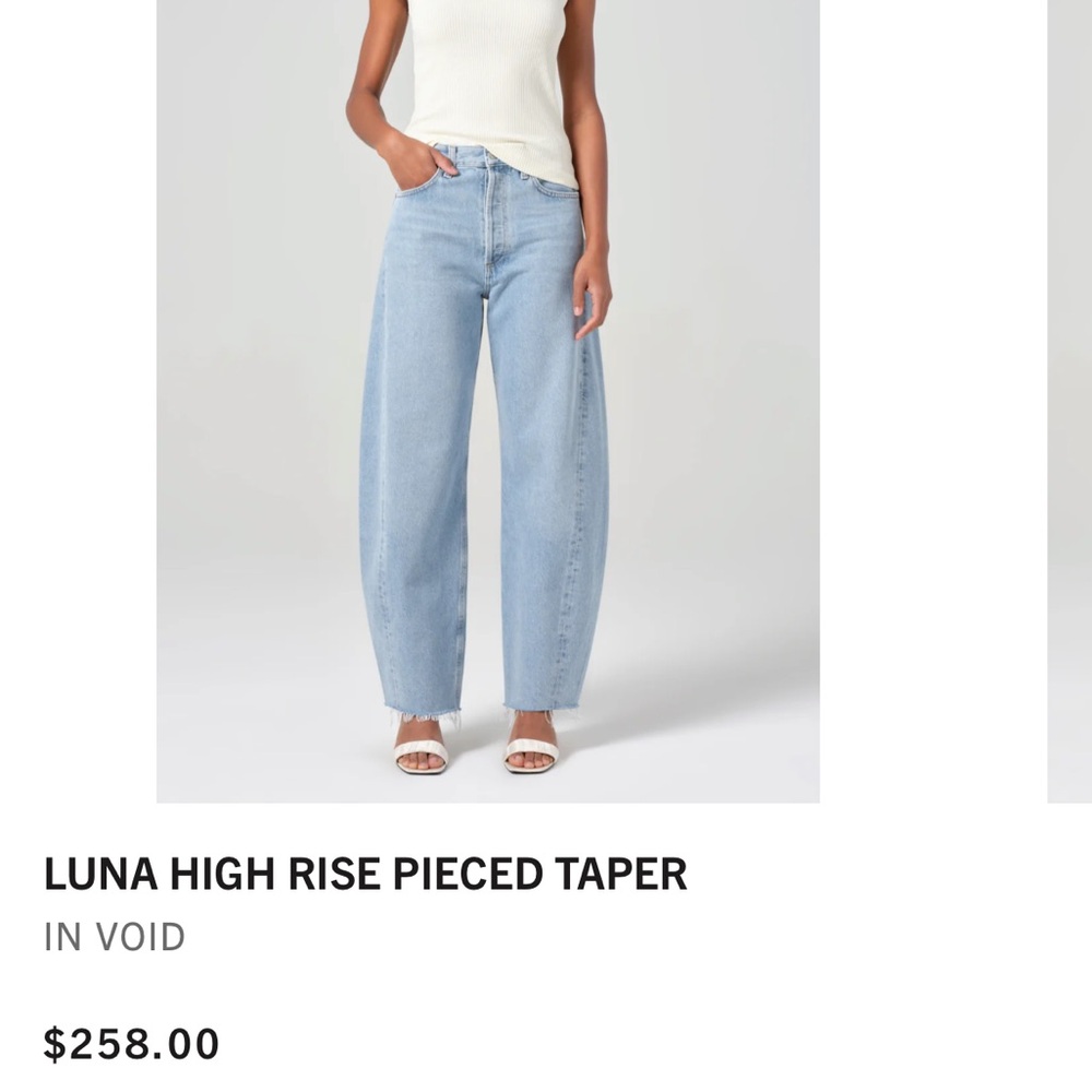 Agolde Luna Jean
